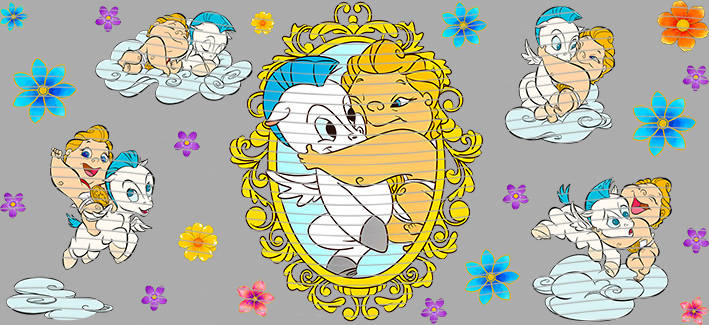 16oz Disney style-D-1468